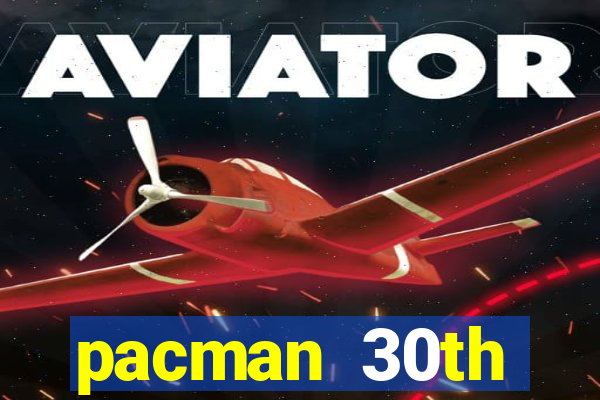 pacman 30th anniversary sonic